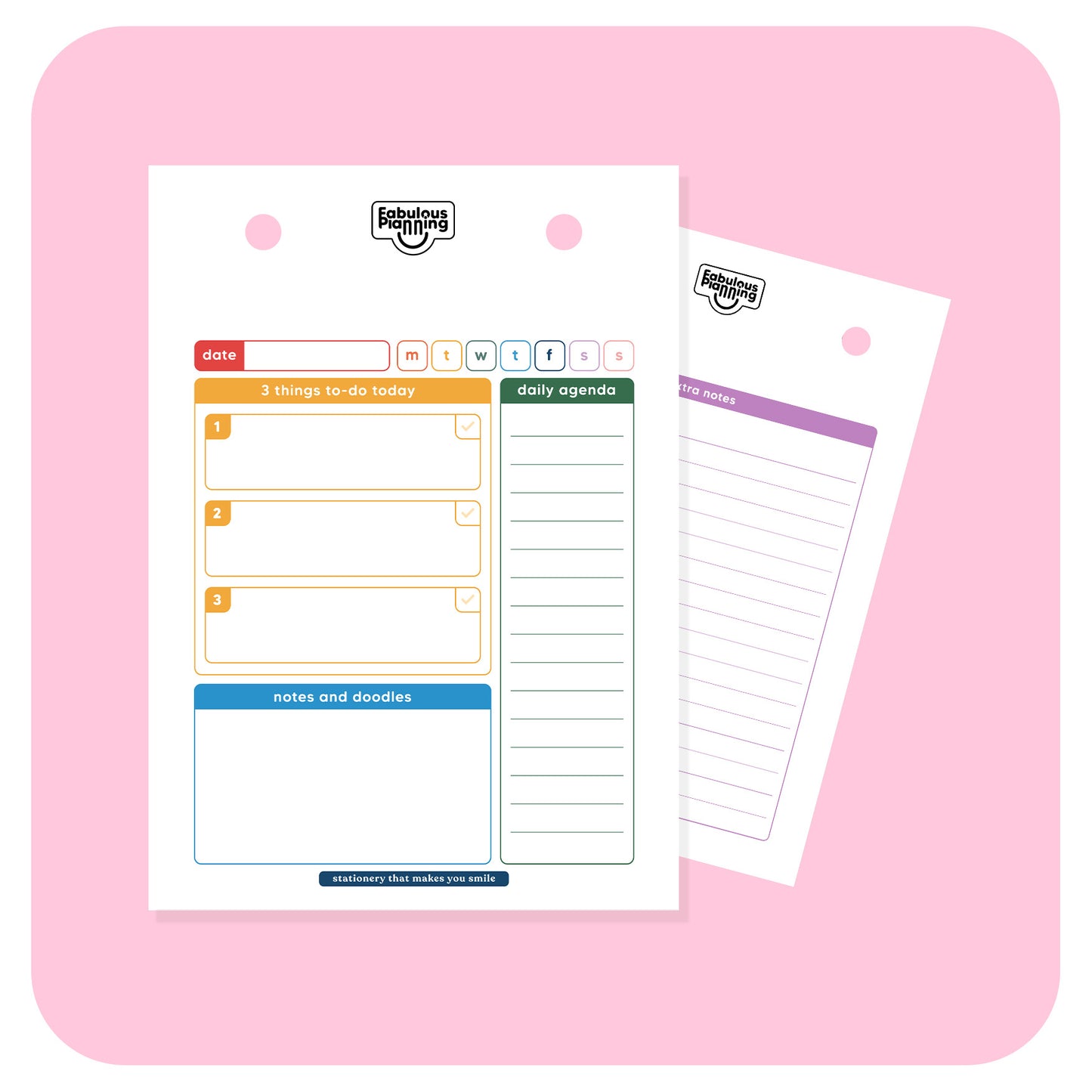 A5 Refill Pad - Cork