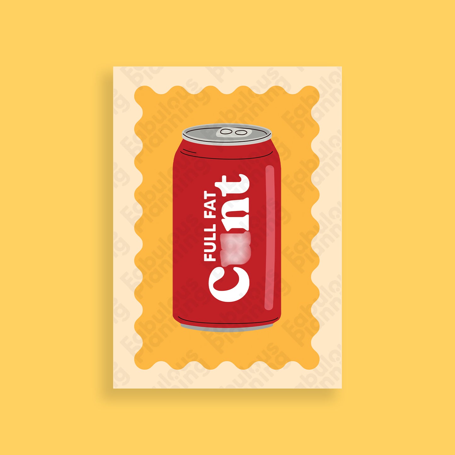 A3 Art Print - Full Fat C*nt