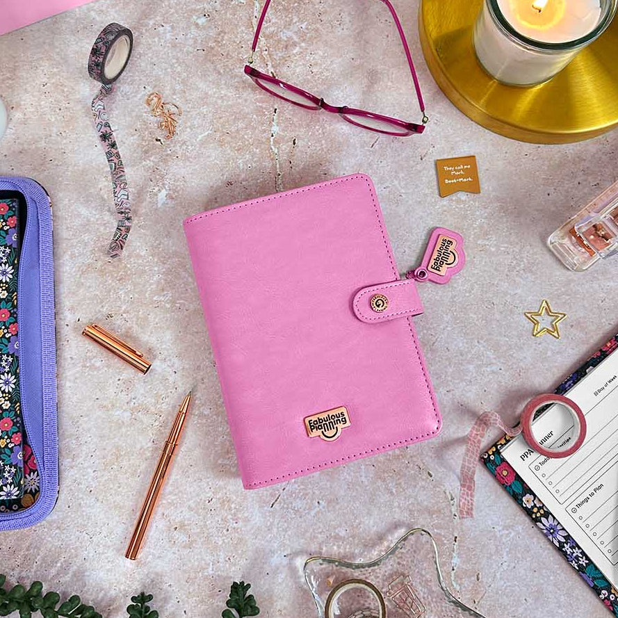 Seconds - A6 Pink Organiser Shell