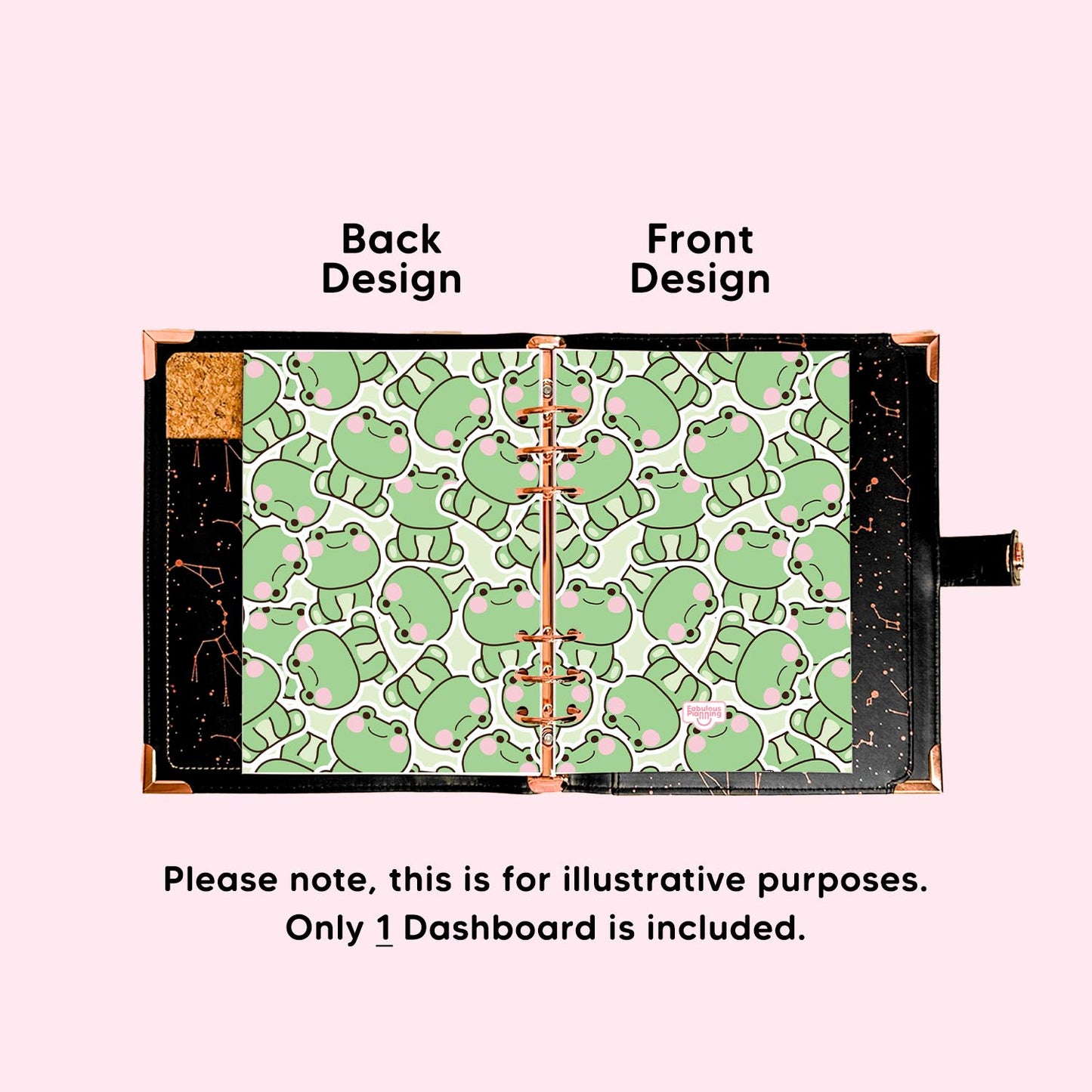 A5 Organiser - Dashboard - Froggos