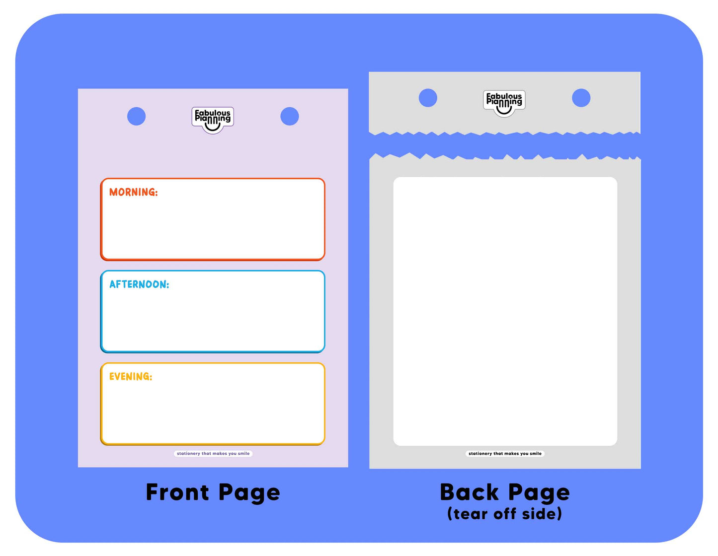 Pad Refill - Daily Schedule