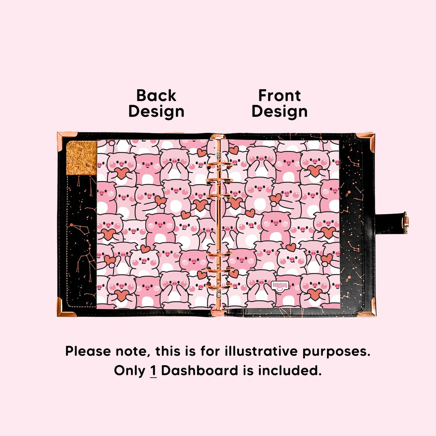 A5 Organiser - Dashboard - Piggies