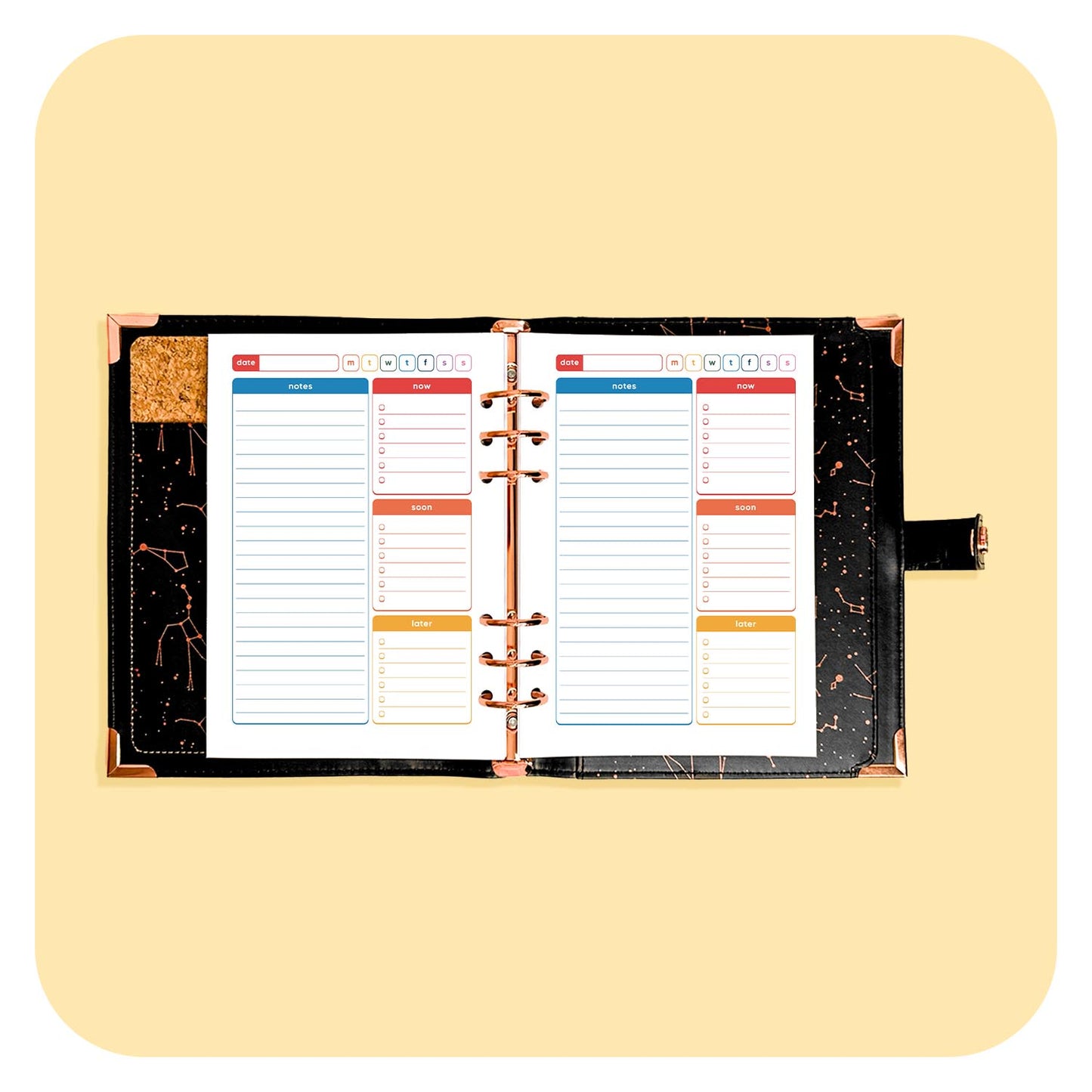 A5 Insert - Priority Planner