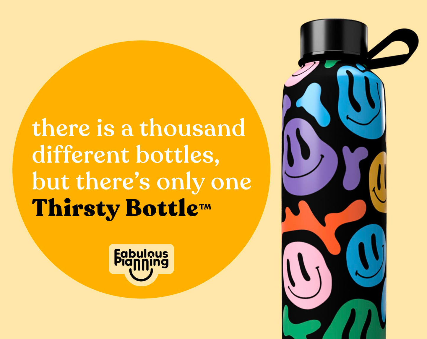 Thirsty Bottles - Smiley