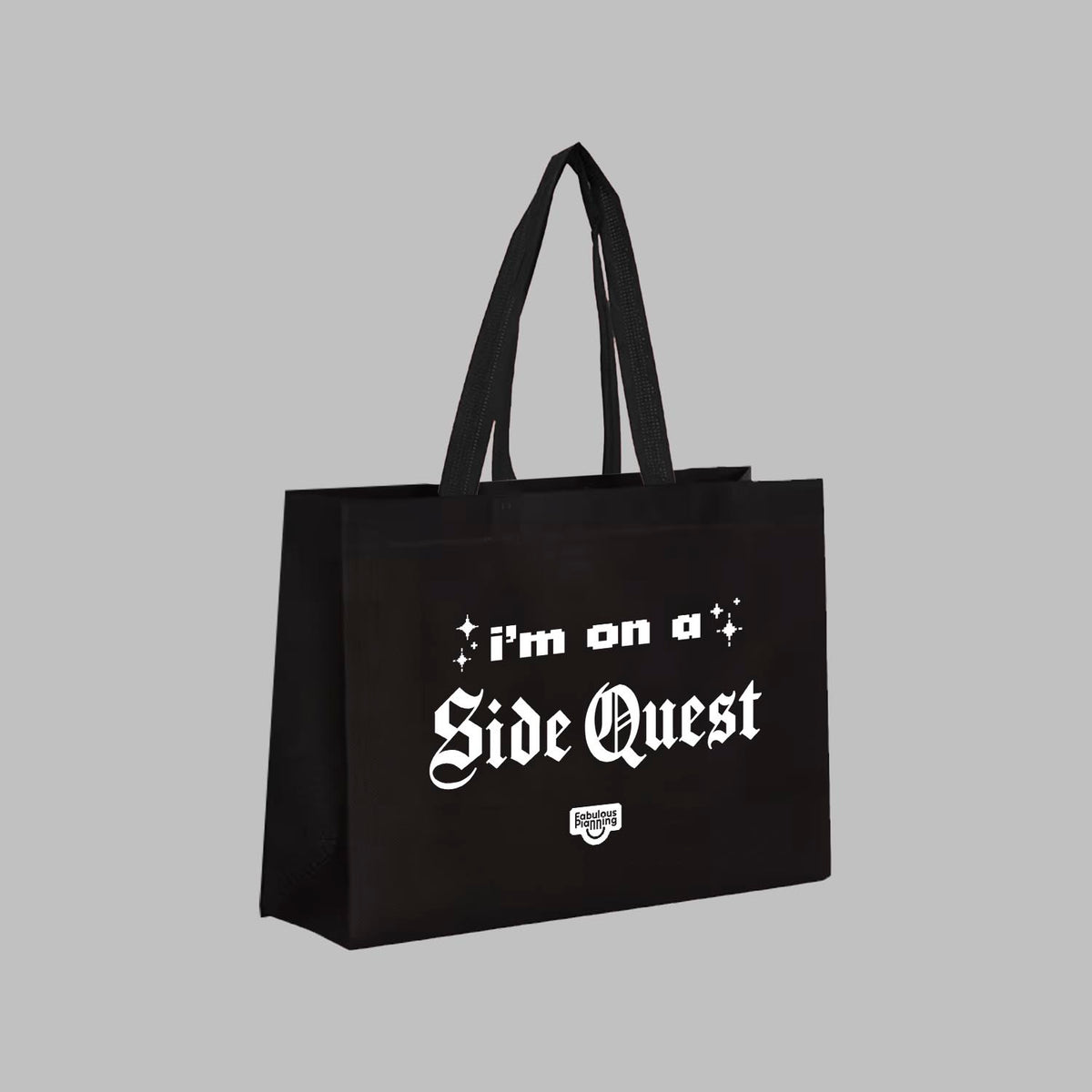 I'm On A Side Quest - Large Tote Bag