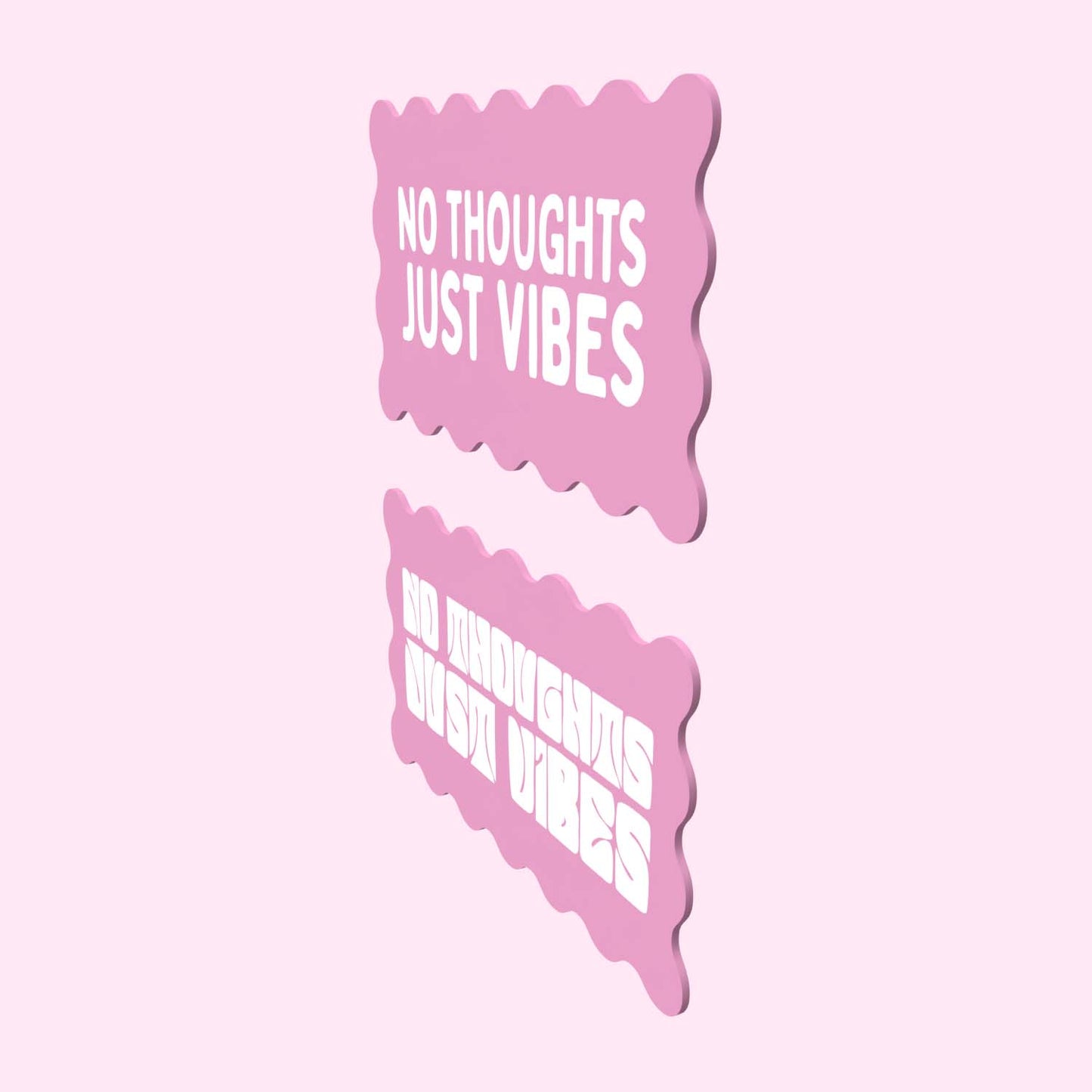 Decor Board - No Thoughts Just Vibes