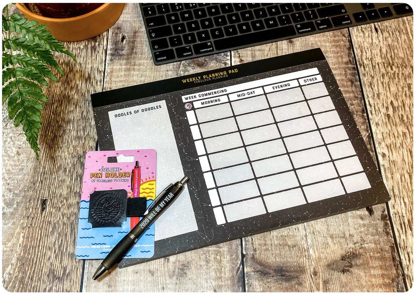 A4 - Yearly Planning Pad - Astronomy Constellations - Fabulous Planning - A4 - PAD - ASTRONOMY