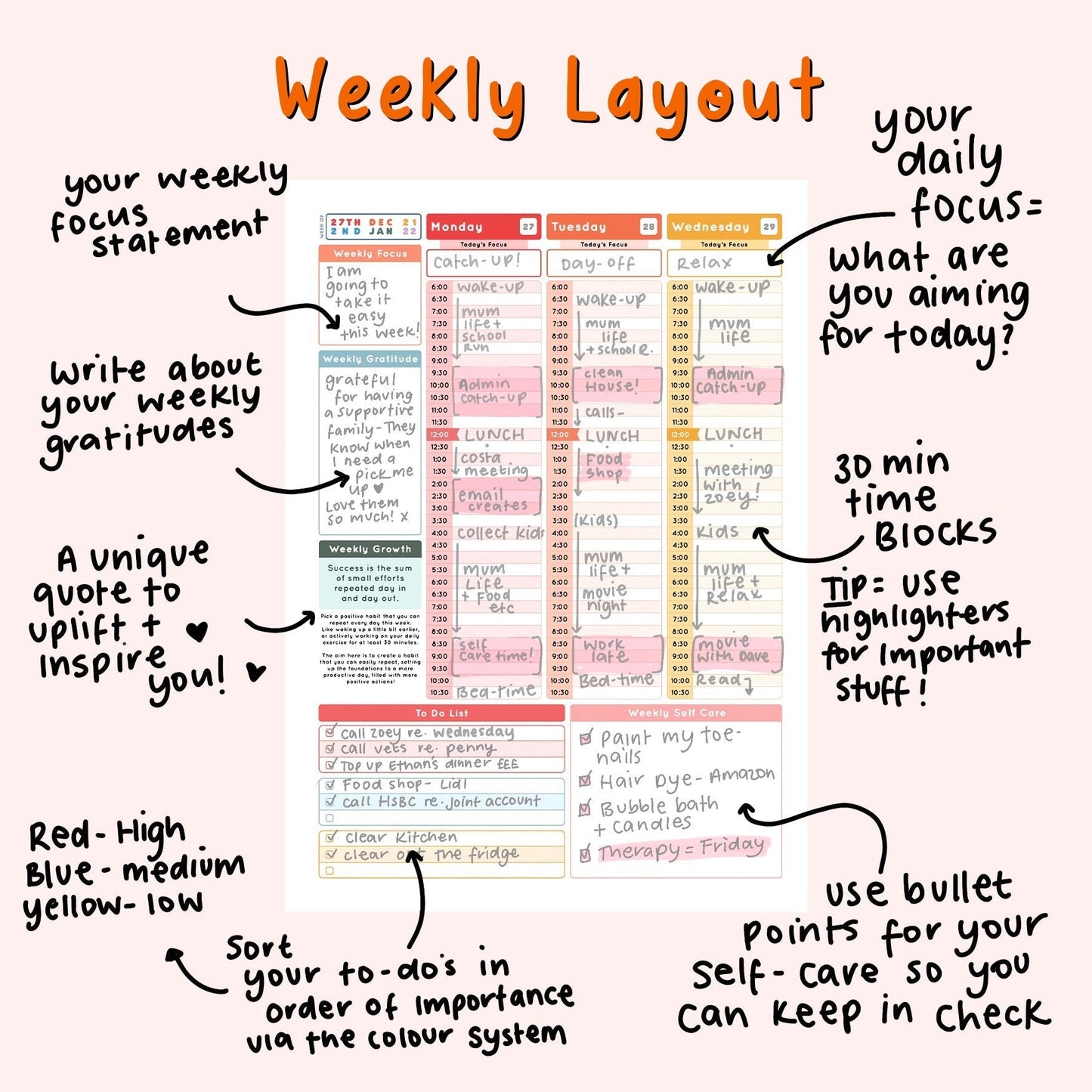 Aztec - Planning Journal - Fabulous Planning - P4 - AZTEC - UND - WKLY