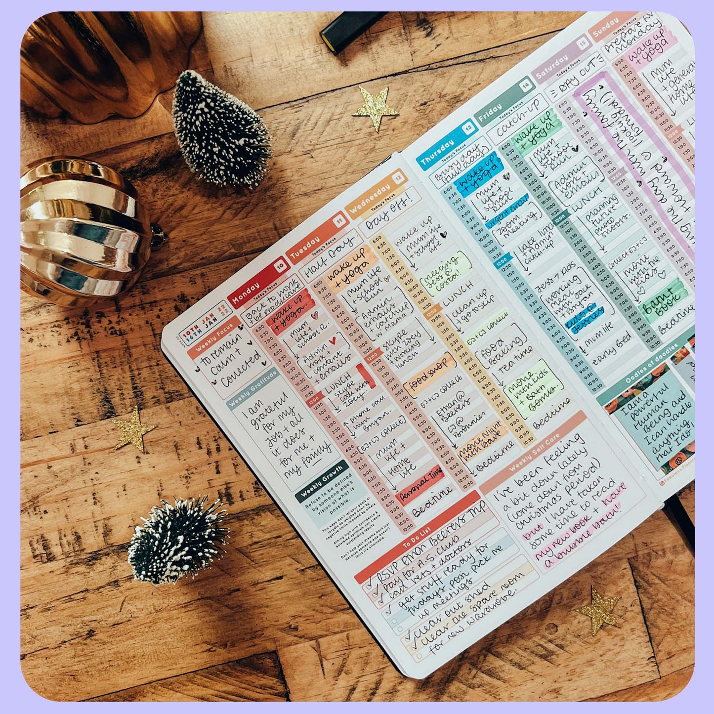 Seconds • Pink Croc • Planning Journal