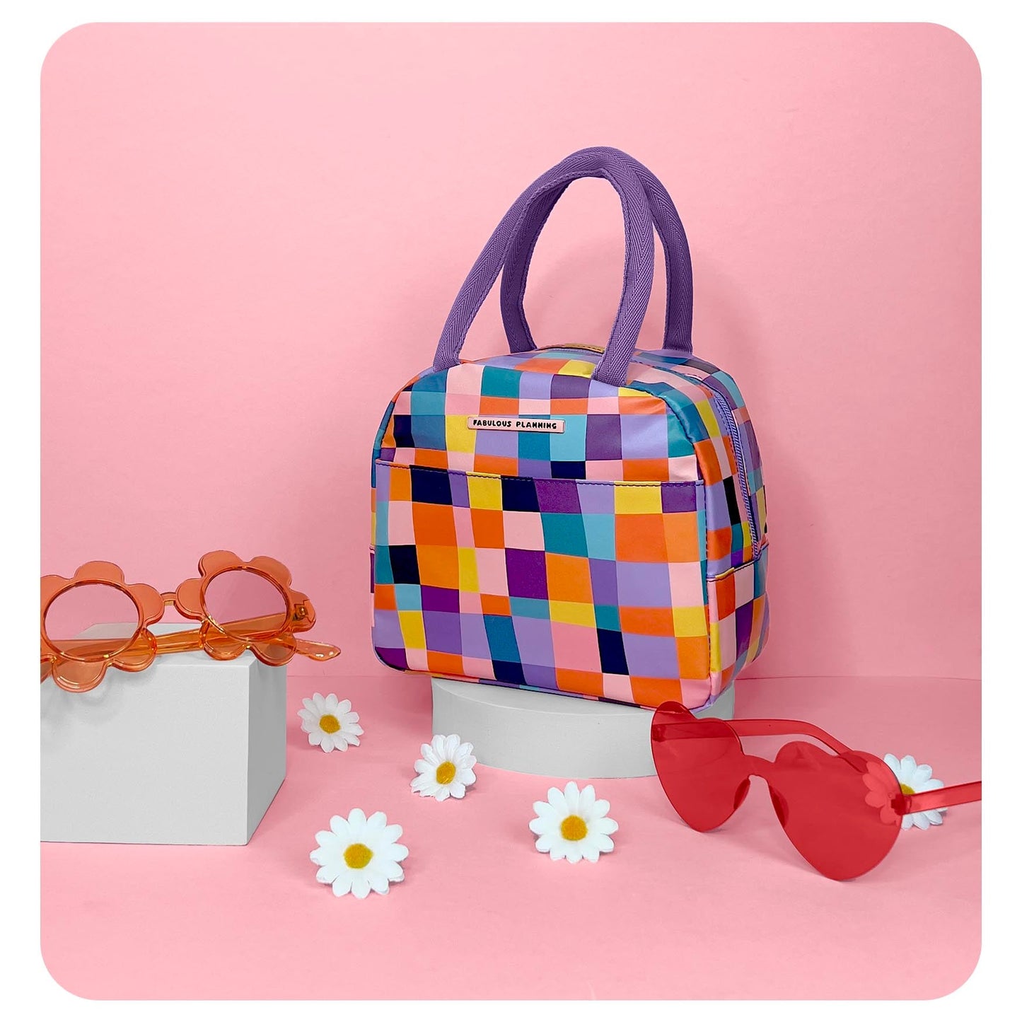 Ellie Patchwork Lunch Bag - Fabulous Planning - LUNCH - PATCHWORK