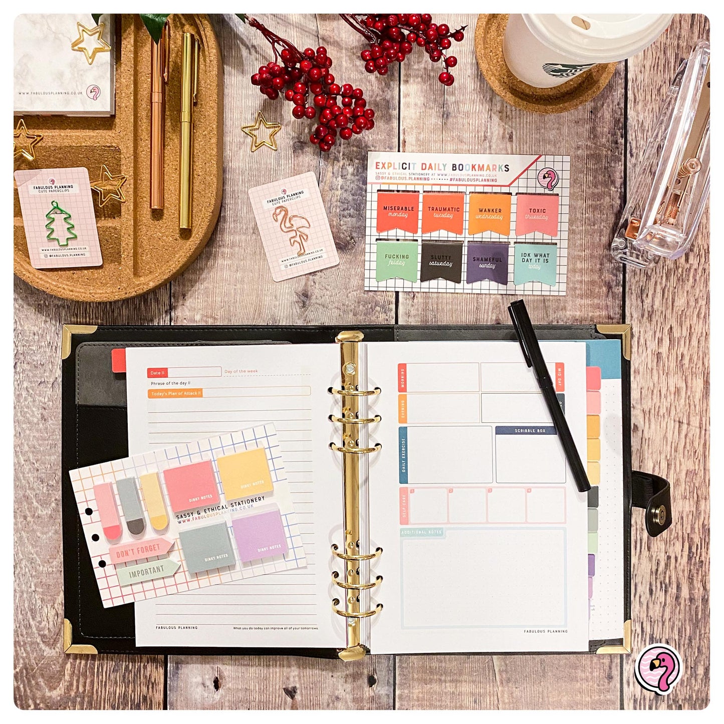 Mini Sticky Notes - Organiser Insert - Fabulous Planning - MINI - STICKYNOTES - INSERT