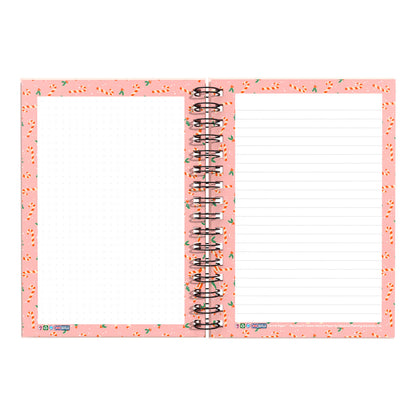 A5 Fabulous Notebook - Candy Cane