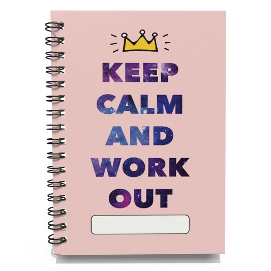 Gym Diary - Workout Log - Keep Calm