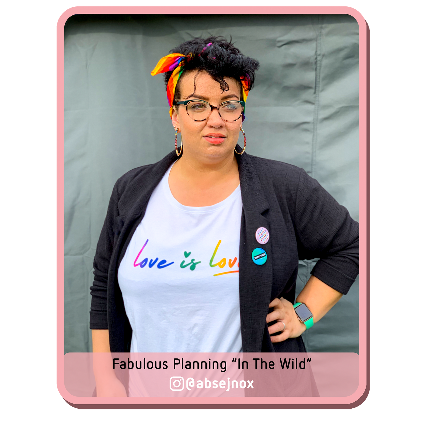 She/Her Pronoun Badge