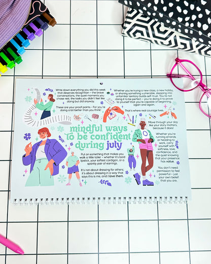 2026 Dated Calendar: A Self-Love Journey