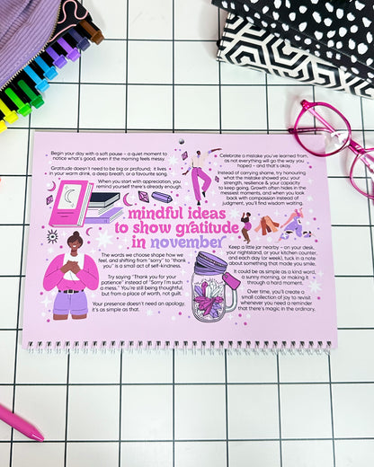 2026 Dated Calendar: A Self-Love Journey