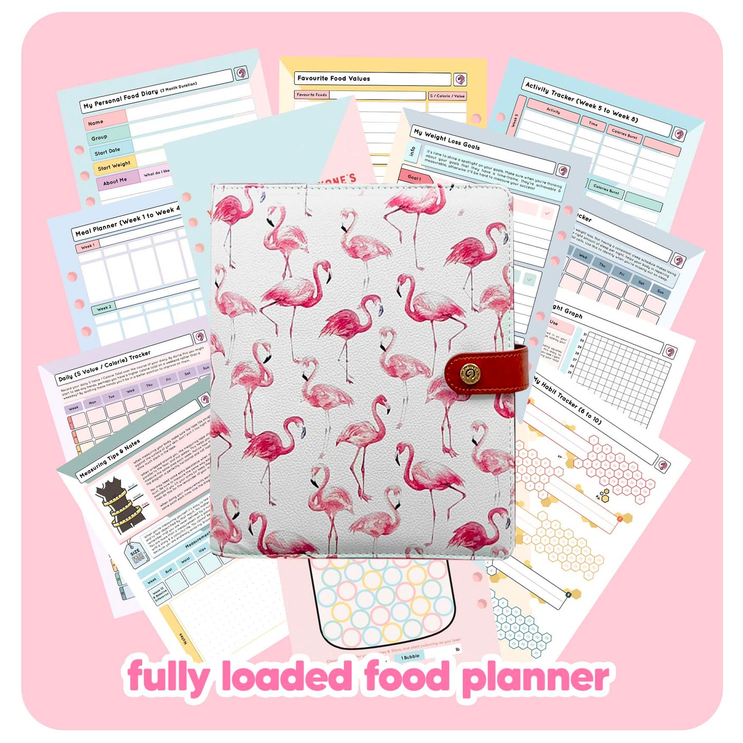 Flamingo - Food Diary Organiser P3