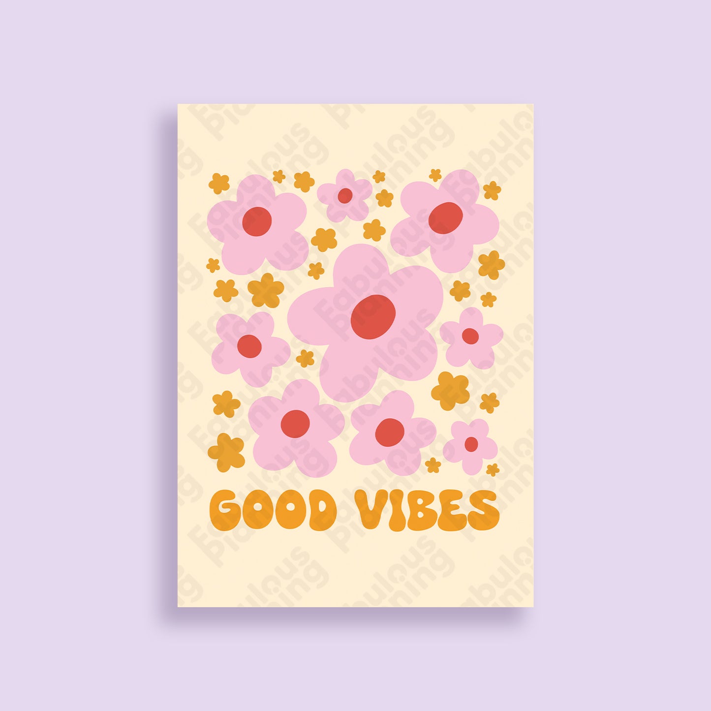 A3 Art Print - Good Vibes
