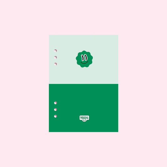 A5 Organiser - Dashboard - Green Duo