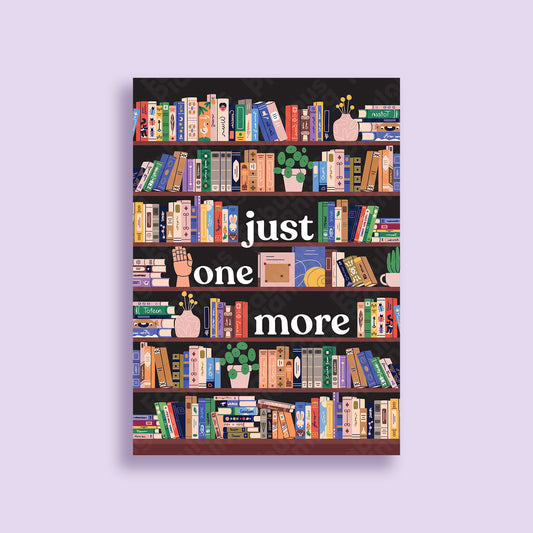 A3 Art Print - Just One More (Book)