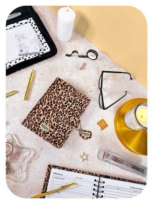 A6 Organiser - Leopard