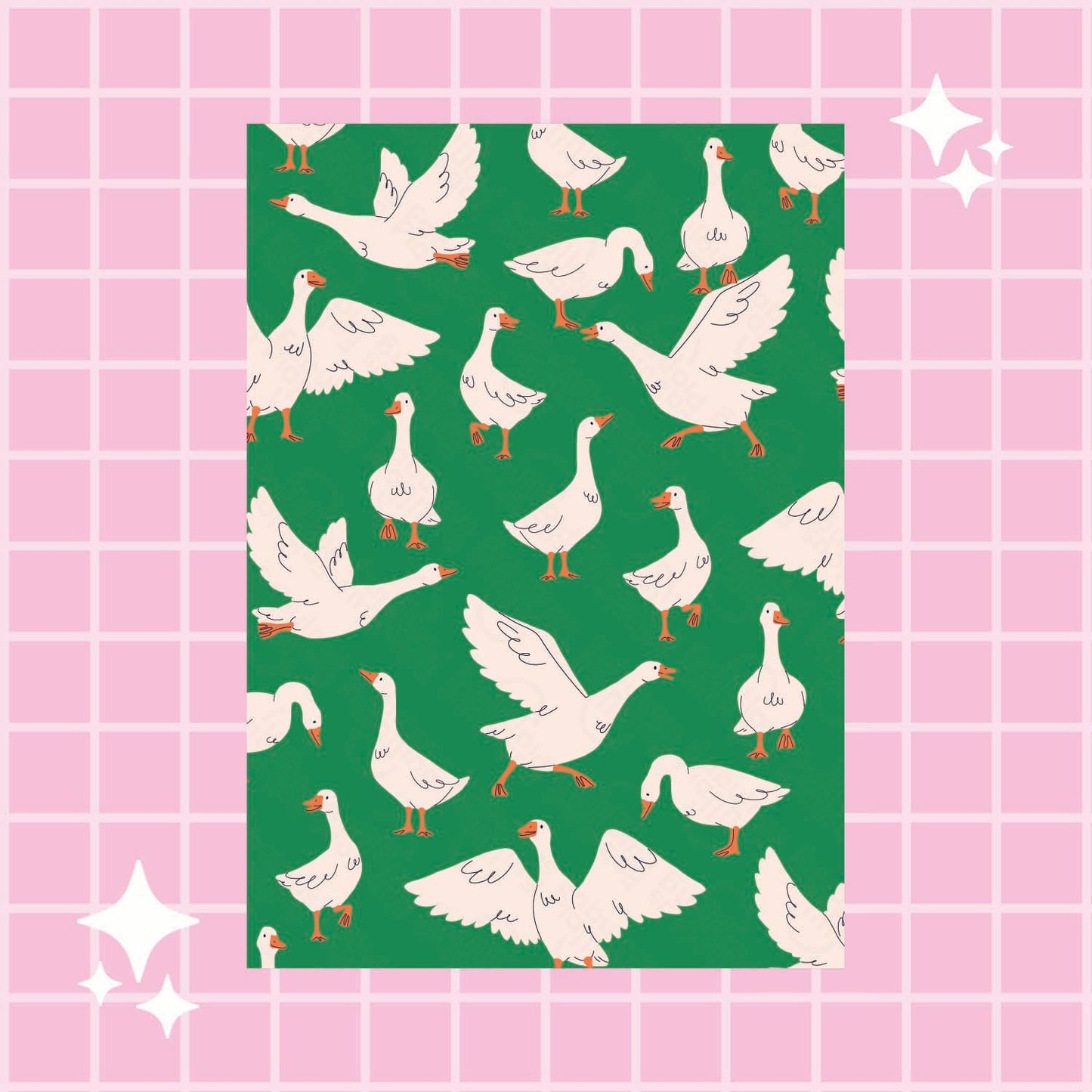 Wrapping Paper - Gooses