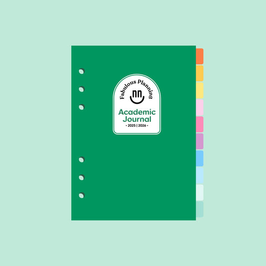 Academic Dated 2025 | 2026 A5 Planner Insert