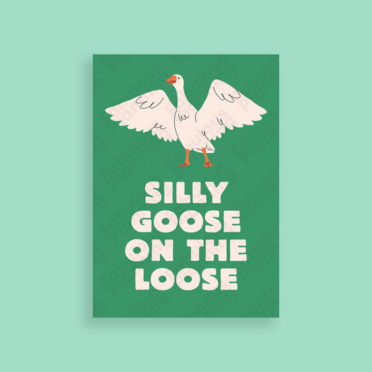 A4 - Art Prints - Silly Goose