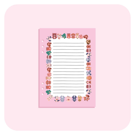 A5 Insert - Fuzzy Wuzzy