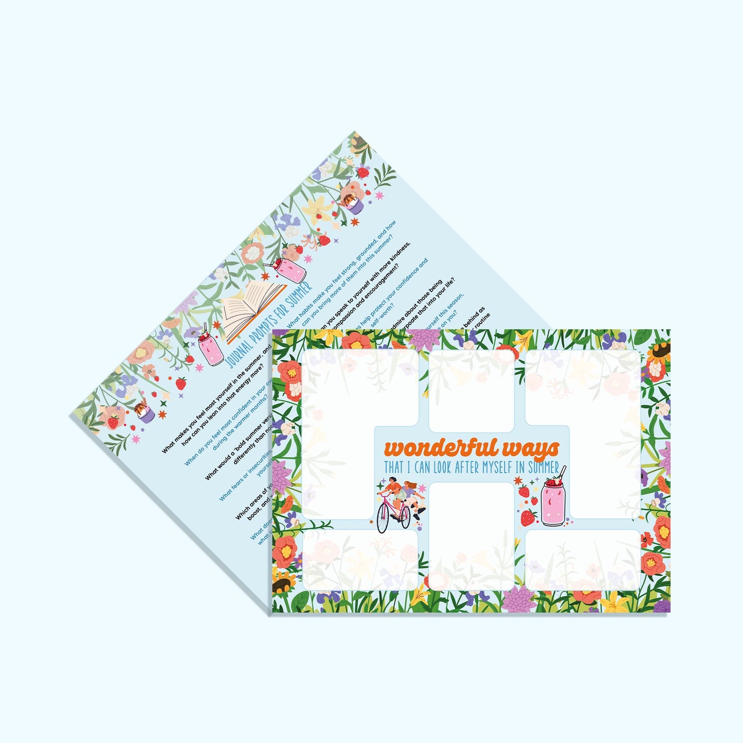 Summer Journaling Board