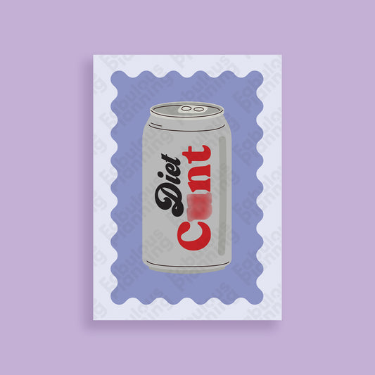 A3 Art Print - Diet C*nt