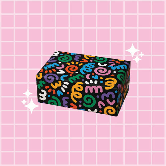 Wrapping Paper - Colourful Squiggles