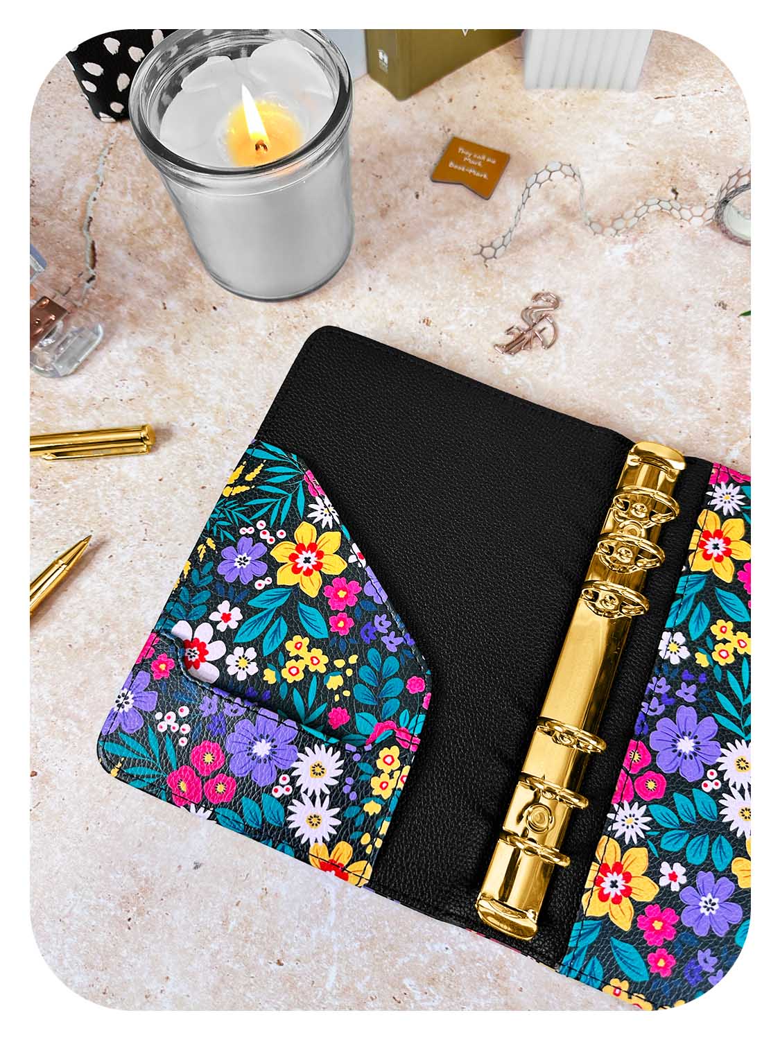 A6 Organiser - Floral