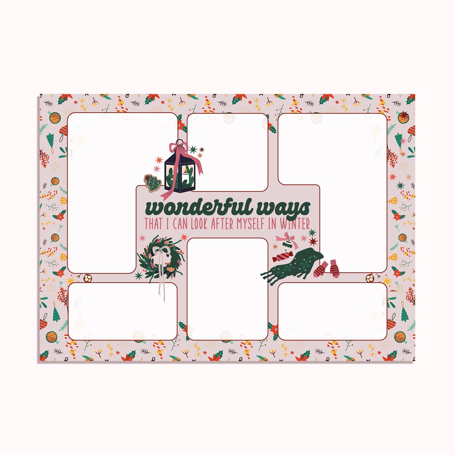 Winter Journaling Board