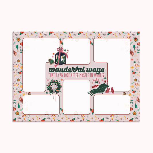 Winter Journaling Board