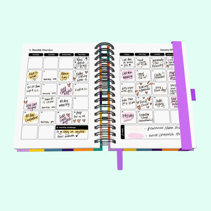 Daily 2026 Spiral Journal