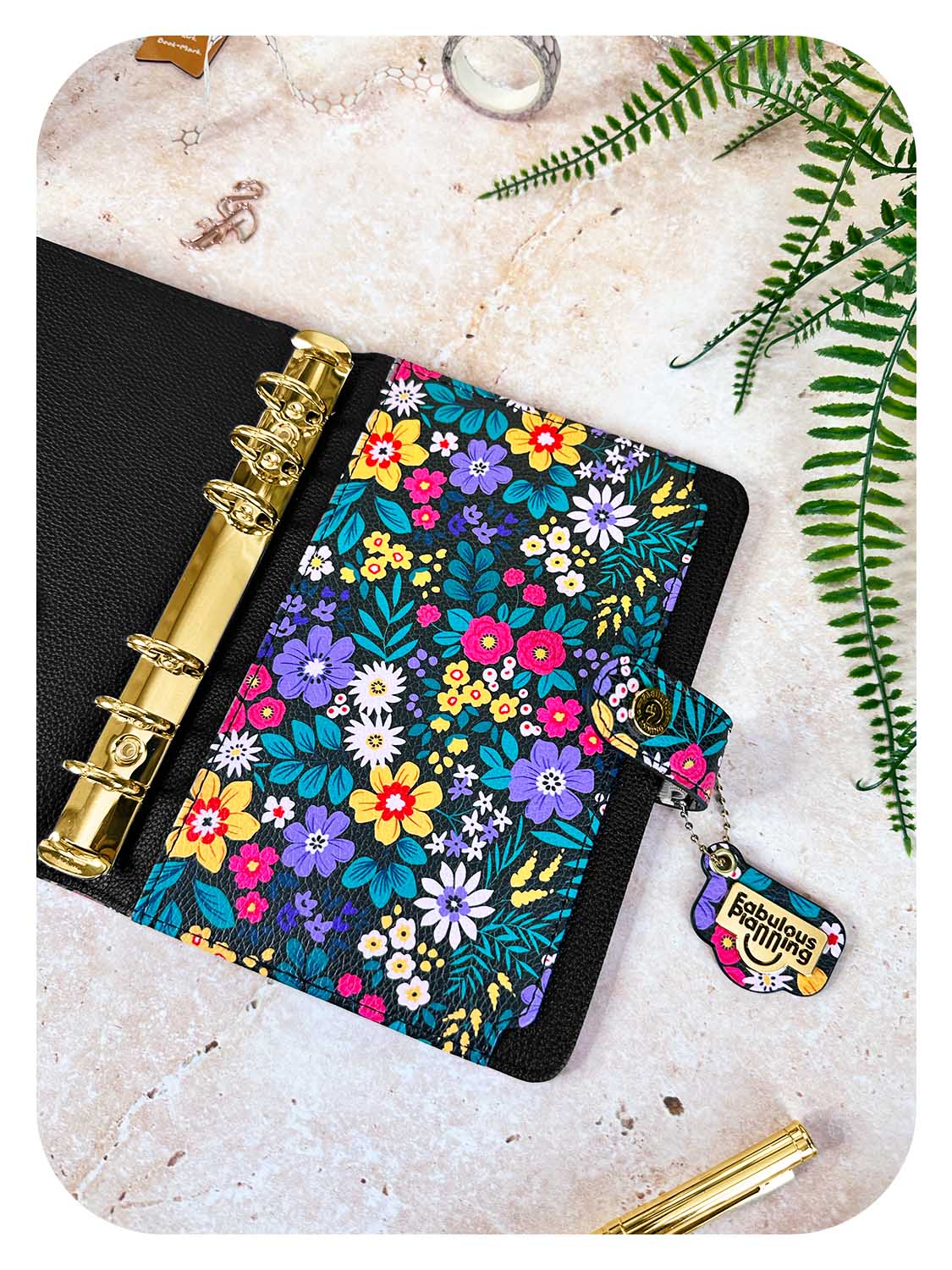 A6 Organiser - Floral