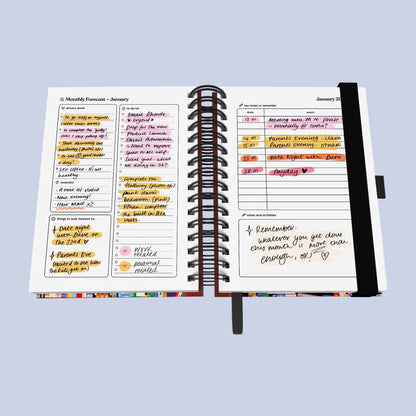 Weekly 2026 Spiral Journal