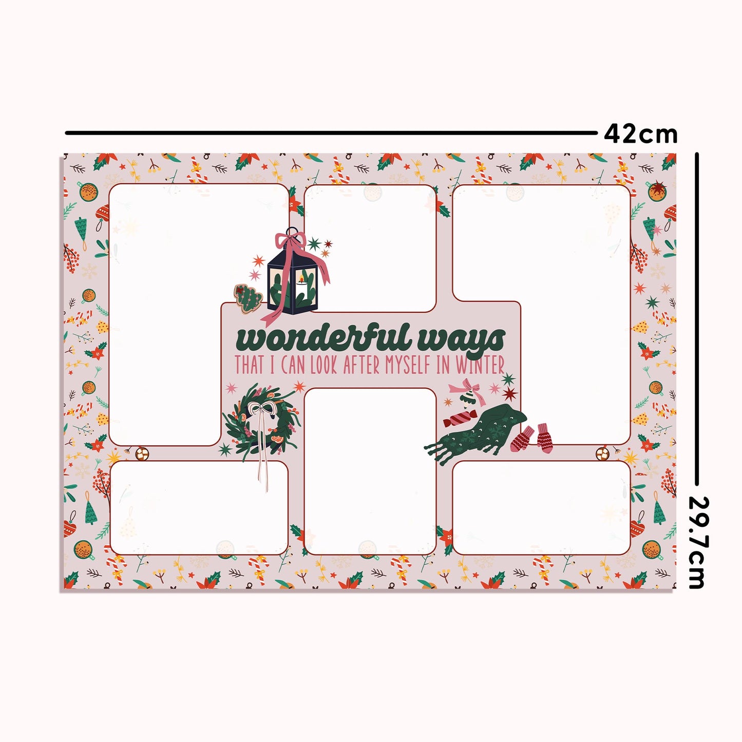 Winter Journaling Board