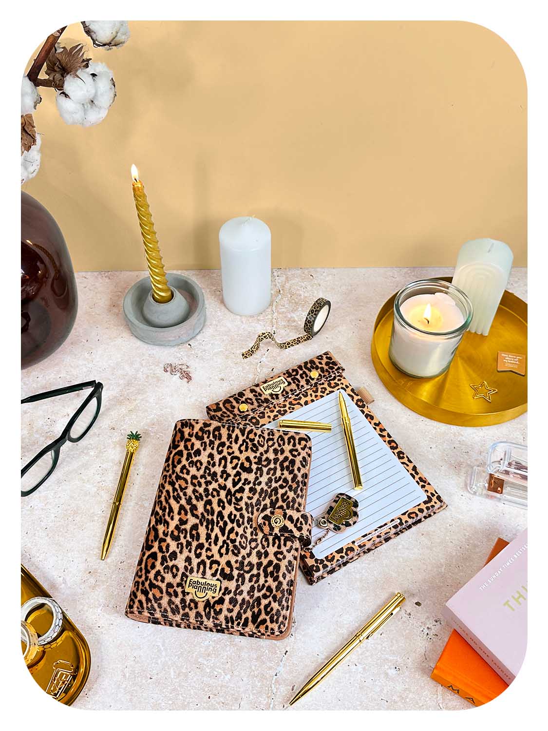 A6 Organiser - Leopard