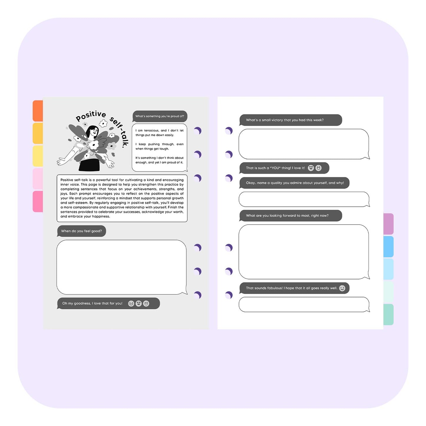 Anxiety Life Planner A5 Insert
