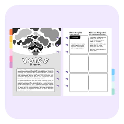 Anxiety Life Planner A5 Insert