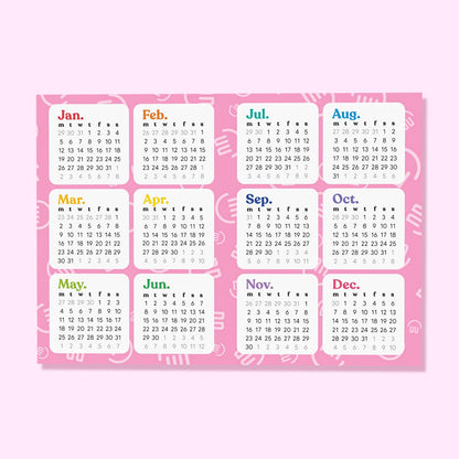 Freebie 2026 Mini Calendar