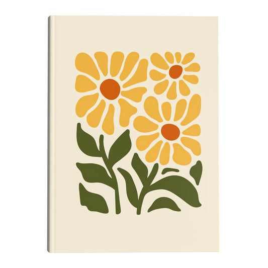 Sunflower - A5 Paperback Notebook
