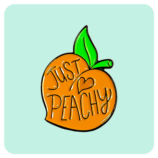 Just Peachy Enamel Pin
