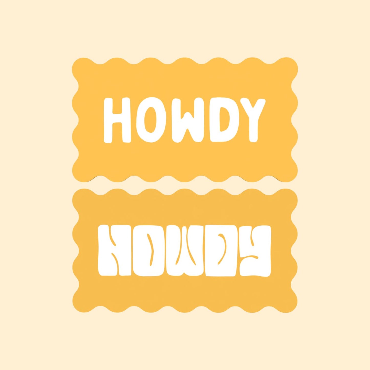 Seconds - Decor Board - 'Howdy'