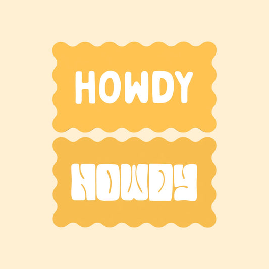 Decor Board - Howdy