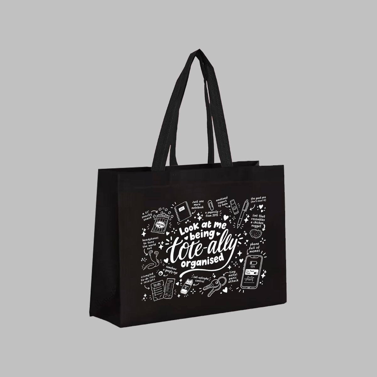 Look At Me Tote-ally Organised - Large Tote Bag