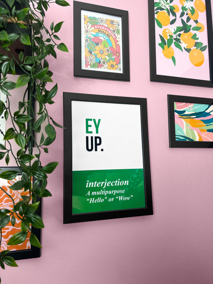 Posi Posters - Yorkshire "Ey Up"