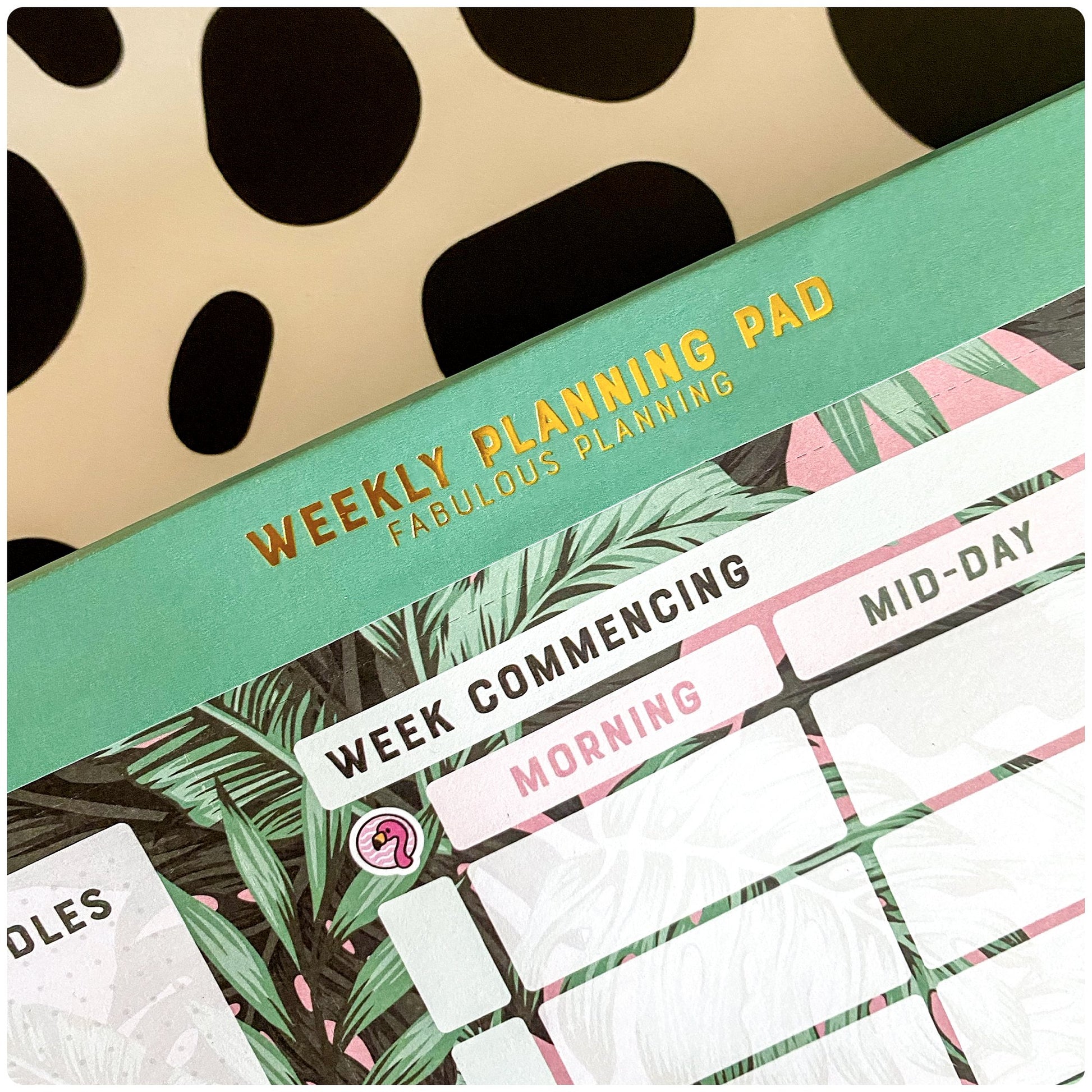 A4 - Yearly Planning Pad - Botanical - Fabulous Planning - A4 - PAD - BOTANICAL